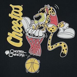 NWT Cheetos Chester Cheetah LARGE TShirt Slam Dunk Basketball Snack Munchies